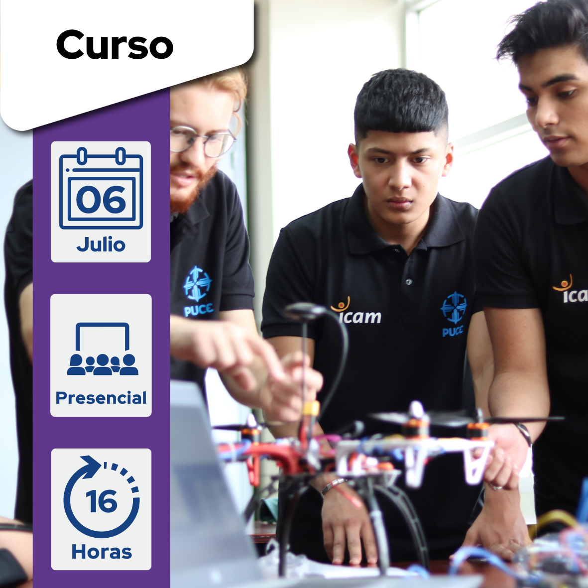 Soluciones para problemas reales: Vacacional PUCE – Icam